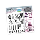 ALADINE ALADINE, Stempel SET, "Stampo Clear Anniversary"