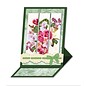BASTELSETS / CRAFT KITS Bastelset: Triptychonkarten (carta a tre ante) con i fiori