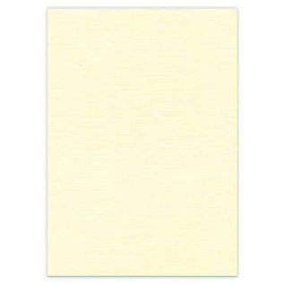 Karten und Scrapbooking Papier, Papier blöcke 10 ark, A4 linned pap, creme farve, 240 gr