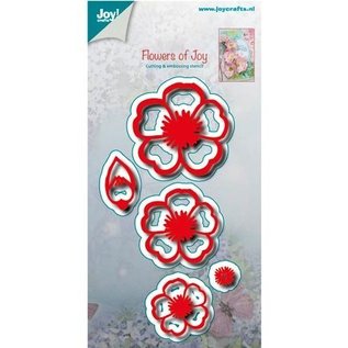 Joy!Crafts / Jeanine´s Art, Hobby Solutions Dies /  Punching og preging sjablong: blomster med blader