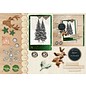 Studio Light Punching block A5: Woodland Winter with foil nr.07