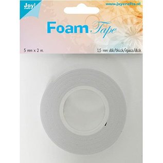 BASTELZUBEHÖR, WERKZEUG UND AUFBEWAHRUNG Foamtape , 2mm x 8mm x 2mtr, doppelseitig klebend