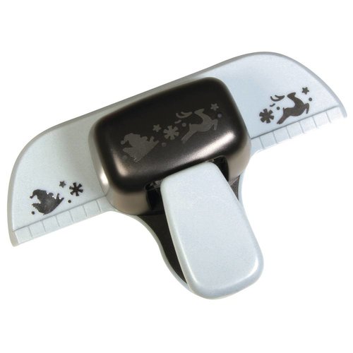 Locher / Stanzer Border Punch: Santa and reindeer Locher / Stanzer Border Punch: Santa and reindeer