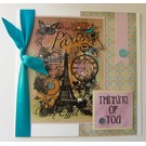 Stempel / Stamp: Transparent Clear Stempel: Paris Collage