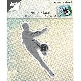 Joy!Crafts / Jeanine´s Art, Hobby Solutions Dies /  Stamping template: Footballer