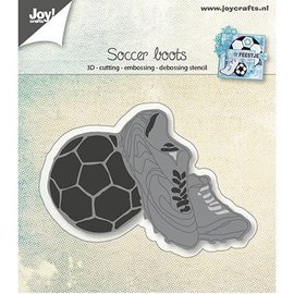 Joy!Crafts / Jeanine´s Art, Hobby Solutions Dies /  Bokse mal: Fotball sko