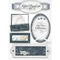 Embellishments / Verzierungen 3D Sticker, Hochzeit