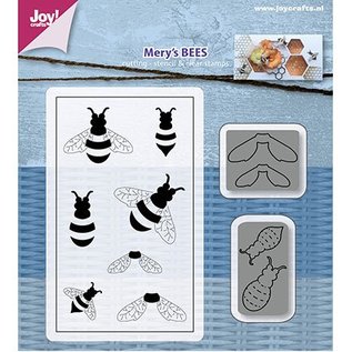 Joy!Crafts / Jeanine´s Art, Hobby Solutions Dies /  Estampación stencil sello +: Bee