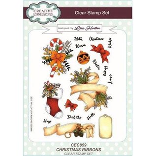 Stempel / Stamp: Transparent Transparent stamp motif, Christmas,