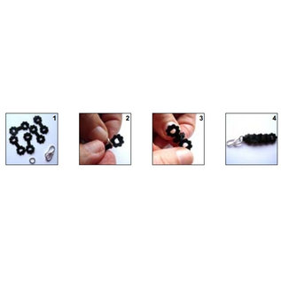 Nellie Snellen Stamping template: border for the design of various bracelets