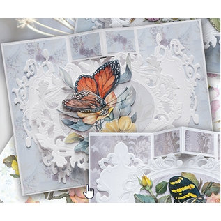 BASTELSETS / CRAFT KITS Complete set kaarten: prachtige vlinderkaarten