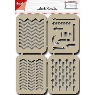 Joy!Crafts / Jeanine´s Art, Hobby Solutions Dies /  Maske Stencil: pile