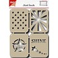 Joy!Crafts / Jeanine´s Art, Hobby Solutions Dies /  Maschera Stencil: Stars