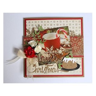 Joy!Crafts / Jeanine´s Art, Hobby Solutions Dies /  La perforación de la plantilla: Holly