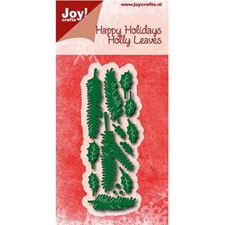 Joy!Crafts / Jeanine´s Art, Hobby Solutions Dies /  Stamping template: Pine branches and holly