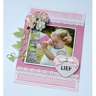 Joy!Crafts / Jeanine´s Art, Hobby Solutions Dies /  Cutting & Embossing: Mini-floral edge