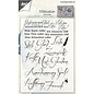 Stempel / Stamp: Transparent Clear / Transparant Stempel: German Spreuken