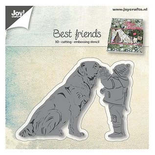 Joy!Crafts / Jeanine´s Art, Hobby Solutions Dies /  Stanzschablonen: Hund mit Kind