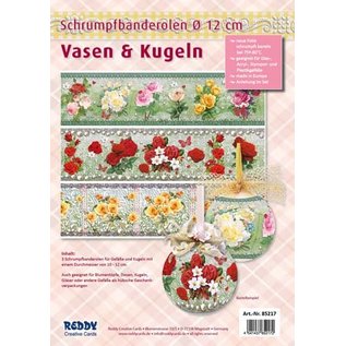 BANDEROLEN, Schrumpffolien Shrink mangas para los floreros y macetas