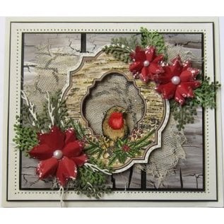 Stempel / Stamp: Transparent Klar / Gennemsigtig Stempel: Christmas Robin