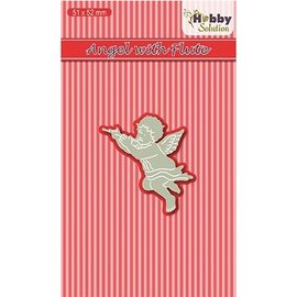 Joy!Crafts / Jeanine´s Art, Hobby Solutions Dies /  Corte y Embossing: Ángel con la flauta