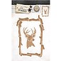 Studio Light Cutting & Embossing: frame with reindeer