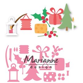 Marianne Design Cutting & Embossing: Eline's Christmas decoration