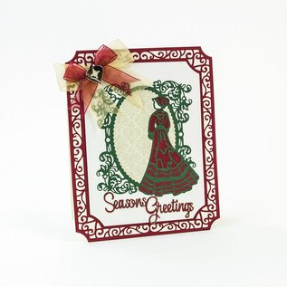 Tonic Studio´s Cutting & Embossing die: Elegant Vintage Lady