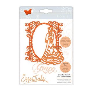 Tonic Studio´s Cutting & Embossing mueren: Elegant Vintage Lady