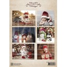 Bilder, 3D Bilder und ausgestanzte Teile usw... A4 picture sheet: children and Christmas