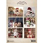 Bilder, 3D Bilder und ausgestanzte Teile usw... A4 picture sheet: children and Christmas