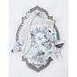 Bilder, 3D Bilder und ausgestanzte Teile usw... A4 picture sheet: fairytale dream - blue