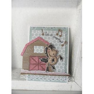 Marianne Design Stamping templates: barn