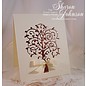 Spellbinders und Rayher Perforación - y emboss.templ, plantilla metálica Árbol caprichoso