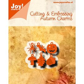 Joy!Crafts / Jeanine´s Art, Hobby Solutions Dies /  plantilla de perforación: 6 Charms motivos de otoño