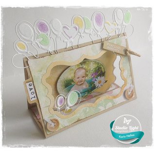 Studio Light Stamping template: Ceilibrate balloons