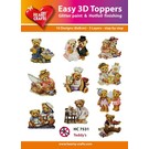 Bilder, 3D Bilder und ausgestanzte Teile usw... 3D Easy Toppers: Bear