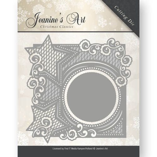 JEANINES ART (NEU) Skæring dør: dekorative ramme med stjerner JEANINES ART (NEU) Skæring dør: dekorative ramme med stjerner