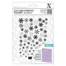 Docrafts / Papermania / Urban Stamping template and embossing folder in one: LET IT SNOW