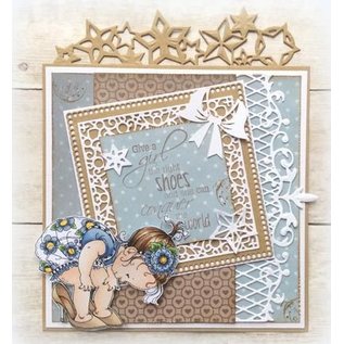 Joy!Crafts / Jeanine´s Art, Hobby Solutions Dies /  plantilla de perforación: Estrellas