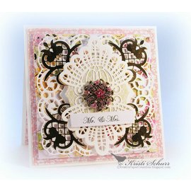 Spellbinders und Rayher Kutte og prege: Isadora Trinkets etset Die Shape Evner