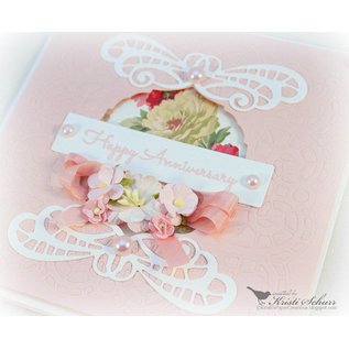 Spellbinders und Rayher Kutte og prege: Isadora Trinkets etset Die Shape Evner