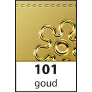 STICKER / AUTOCOLLANT Sticker, Jubilee numre i guld