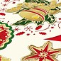 STICKER / AUTOCOLLANT Sticker with 18 detailed embossed Christmas motifs