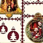 STICKER / AUTOCOLLANT Etiqueta: 6 bolas de Navidad y 6 klocken