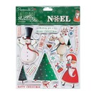 Stempel / Stamp: Transparent Rubber zegel: Thema Kerstmis