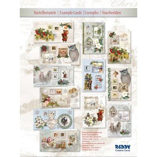 BASTELSETS / CRAFT KITS artisanat complet fixé pour 12 cartes!