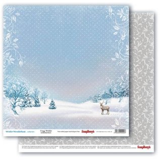 Karten und Scrapbooking Papier, Papier blöcke Kaarten en plakboek, designerblok, winterwonderland