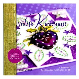 Bücher, Zeitschriften und CD / Magazines Book with 25 Christmas cards with pearls in 3D