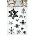 Studio Light Transparent / Clear Stamp: 12 ice crystals